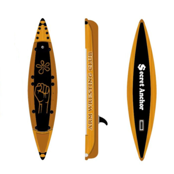 Lucieneo dropstitch kayak wood teture