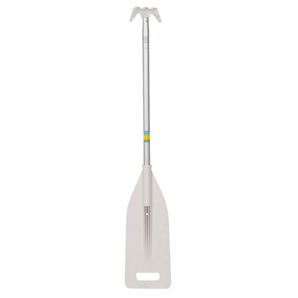 lucieneo.com Telescoping Paddle with Boat Hook, Anodized Aluminum, floating