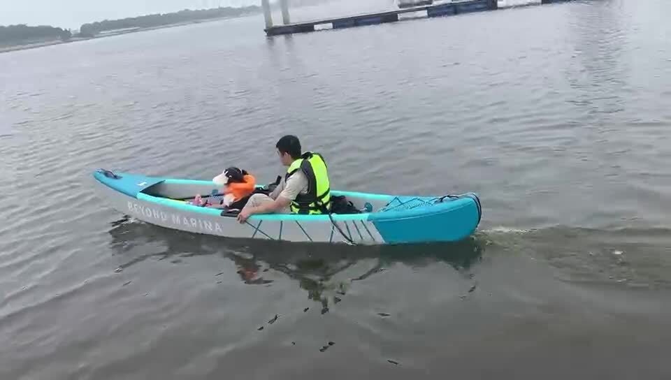 Equipping a Kayak with a Trolling Motor from Qingdao Lucieneo