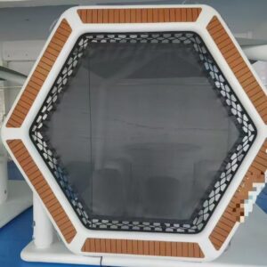 Qingdao Lucieneo Wholesale And Custom Inflatable Water Hammock & Sea Pool Hexagon